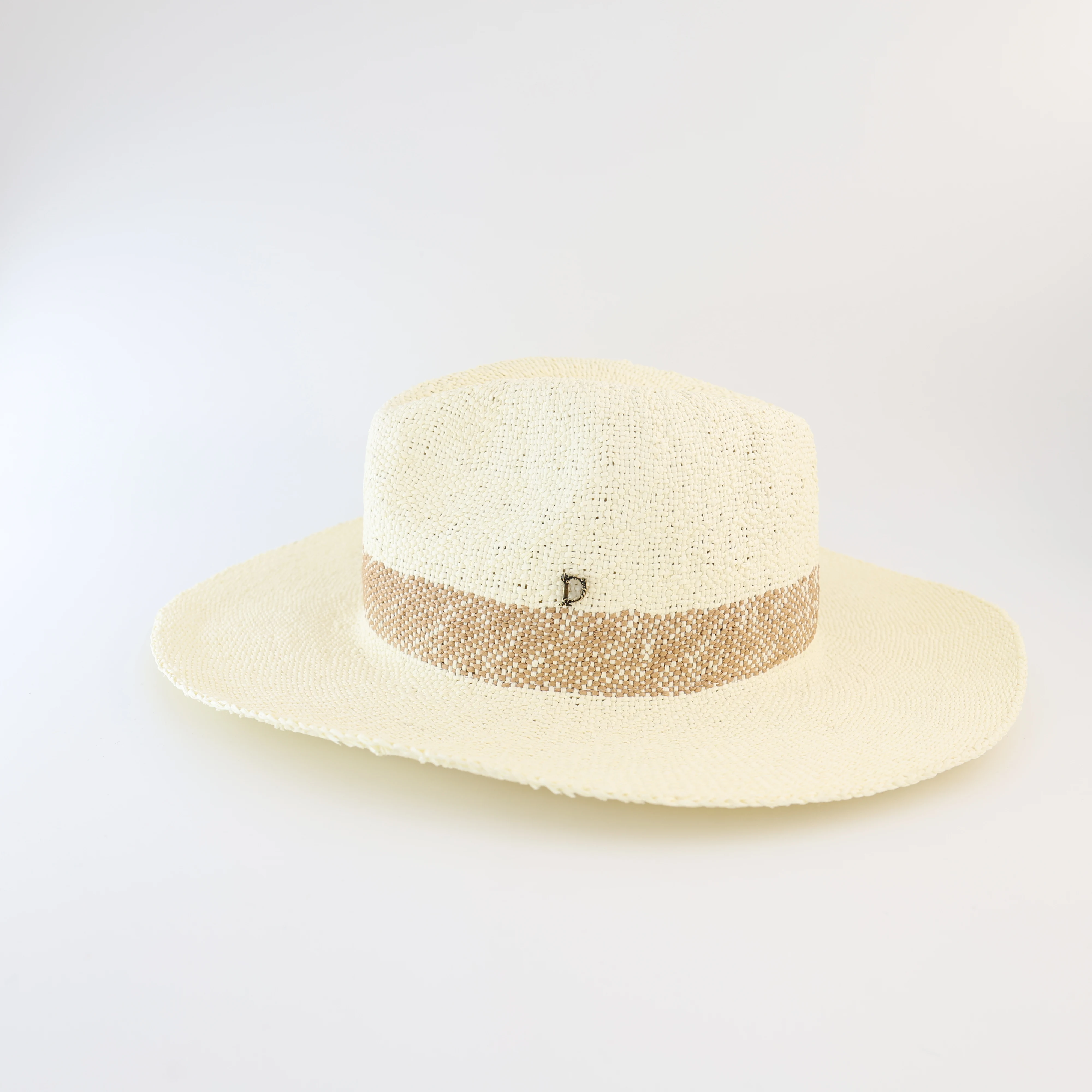 OEM Manufacturer Customized Adult Fashion Leisure Crochet Panama Lafite Curled Edge Cowboy Outdoor Factory Jazz Raffia Straw Hat