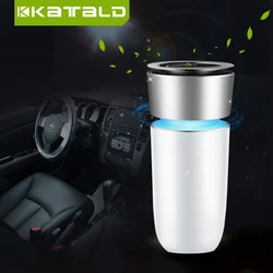 Mini Portable USB Air Purifier For Car Office  With Negative Ion Removing Smoke Dust and Odor