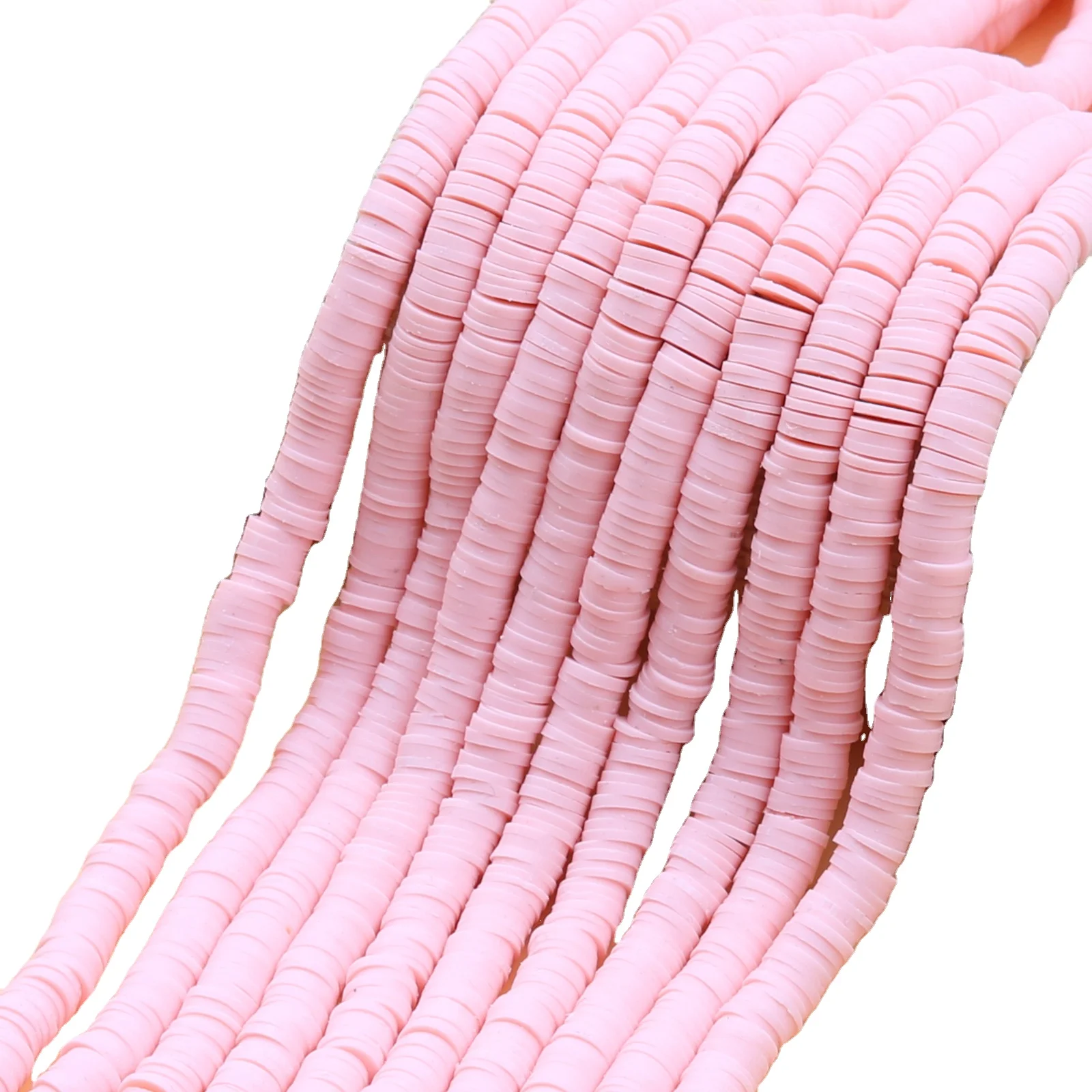 Solid color clay beads polymer clay beads for Jewelry making