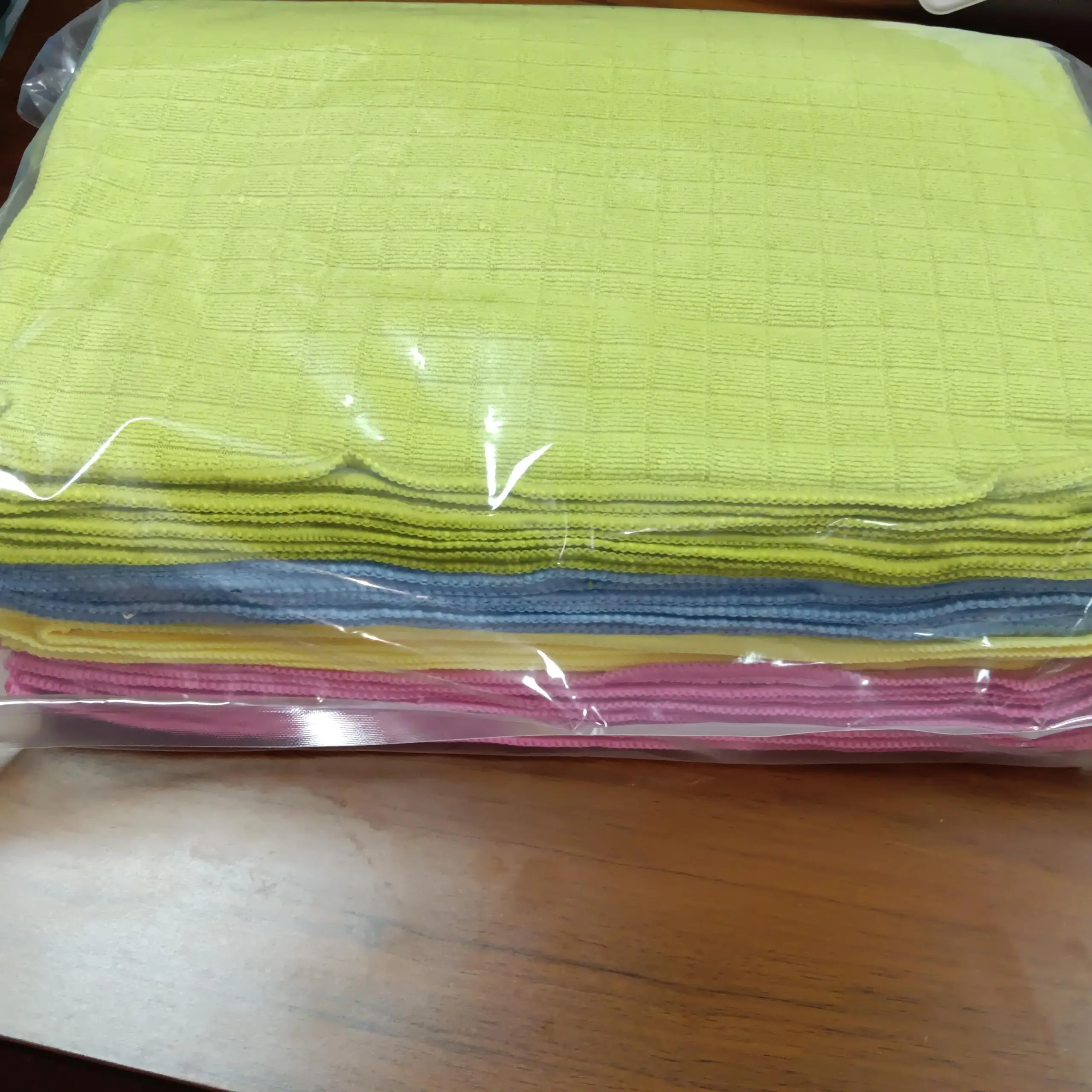 Microfiber Cleaning Cloth Terry Cloth Weft Knitted 300gsm Furniture Sanitary 30*30cm Stocked