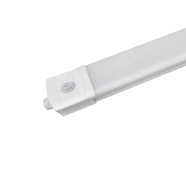 
New function LG06E-12-40-SP 1.2m 40w 4000lm 100lm/w PIR sensor light, IP65 led triproof light 