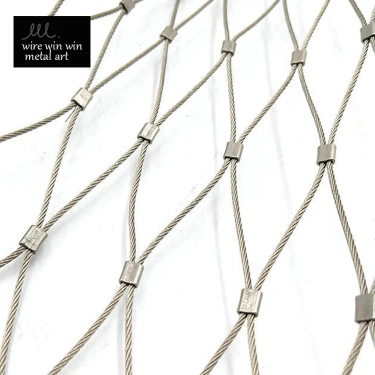 Gold Color Aluminium Decorative Steel Wire Screen Architectural Mesh Chain Coil Hanging Drapery Ceiling Curtain