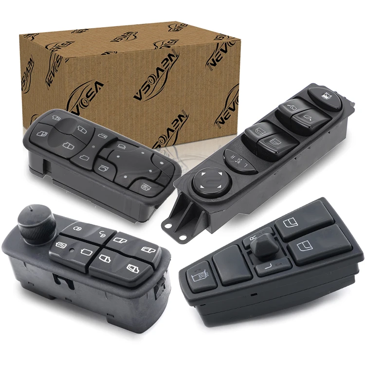 Nevosa Truck Heavy Duty Power Main Door Window Switch Window Regulator Switch For SCANIA BENZ VOLVO MAN IVECO