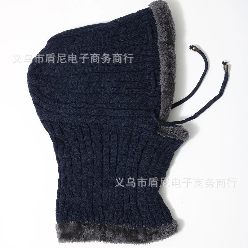 
Wholesale Ear Headgear Protection Windproof Winter Hat Neck Guard Snow Knit Hat 