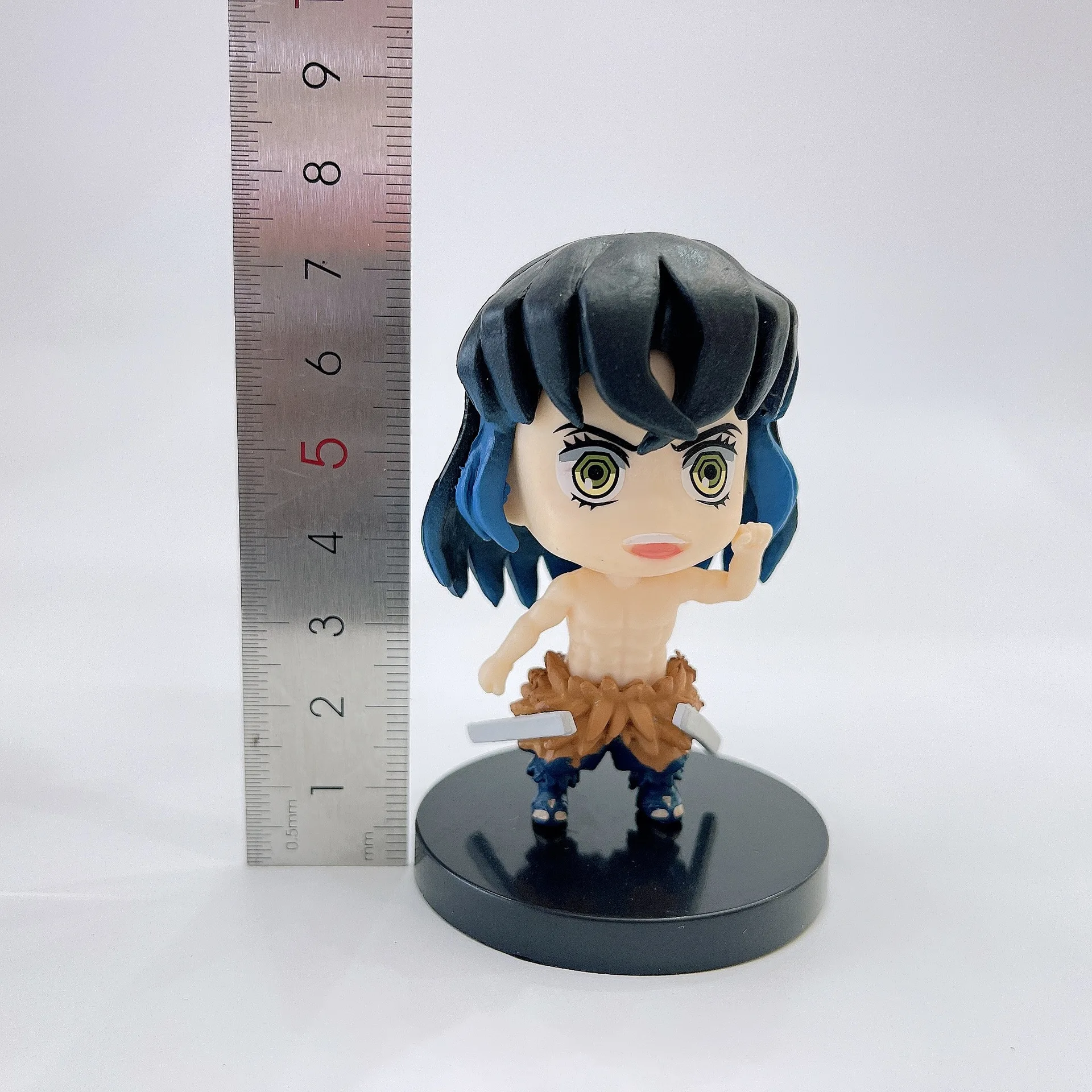 Anime Action Figure Demon Slayer Sitting Kimetsu No Yaiba Stove Door Tanjirou Nezuko Shanyi Cartoon Doll Gashapon