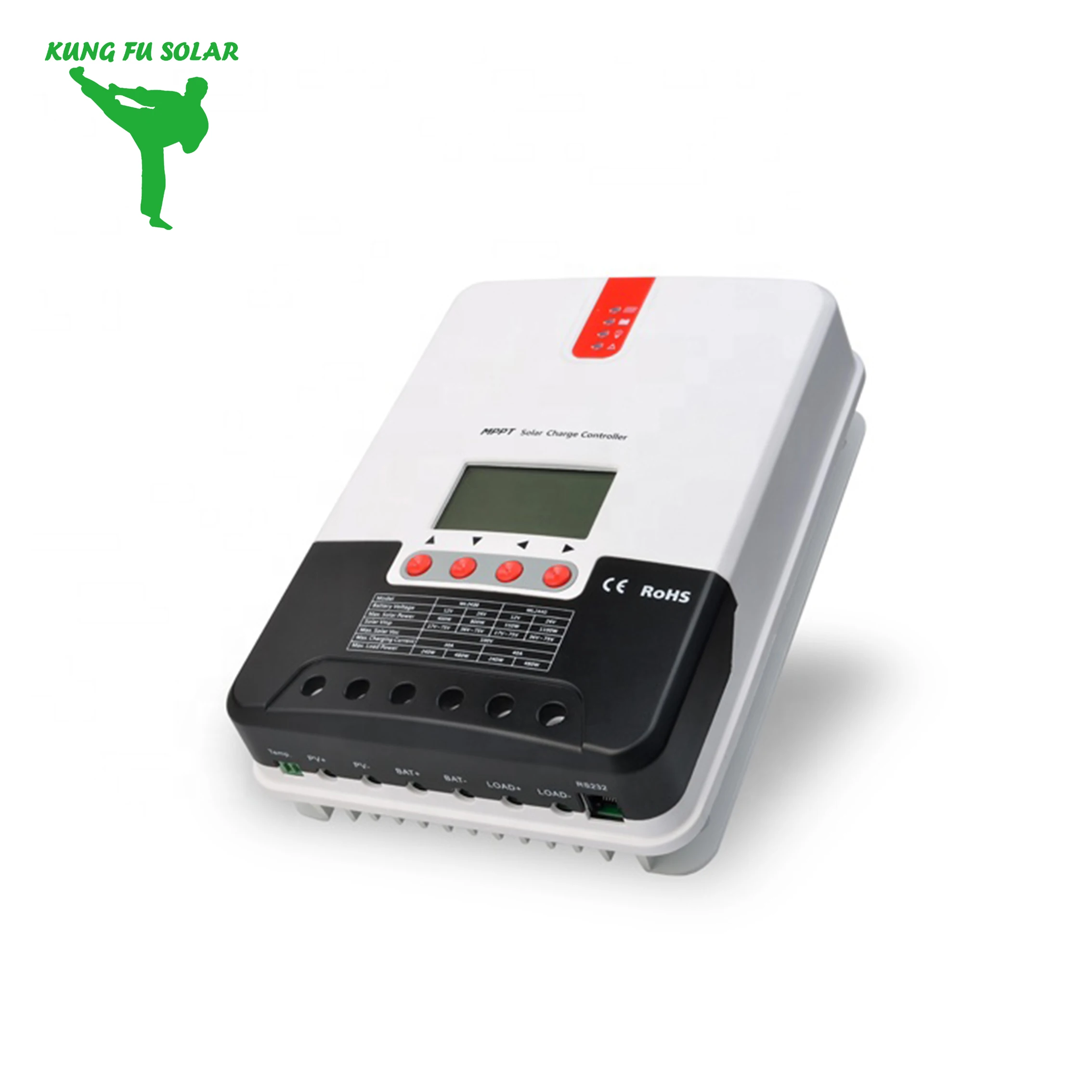 Лидер продаж на Amazon гибридный контроллер солнечного зарядного устройства MPPT PWM 12 В 24 в 36 48 20A 30A 40A