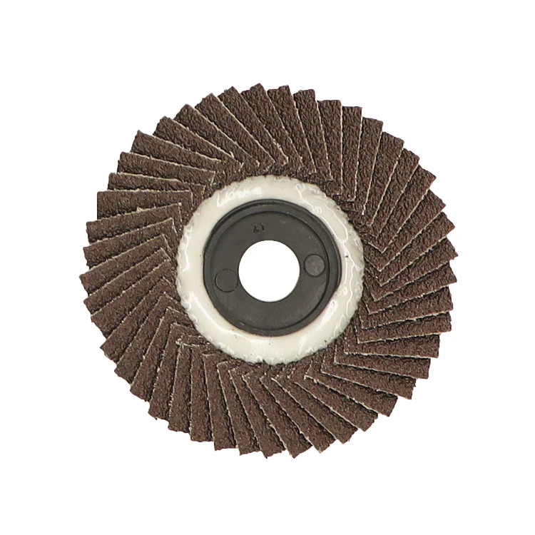 100x16MM abrasive aluminium calcined oxide flexible flap disc