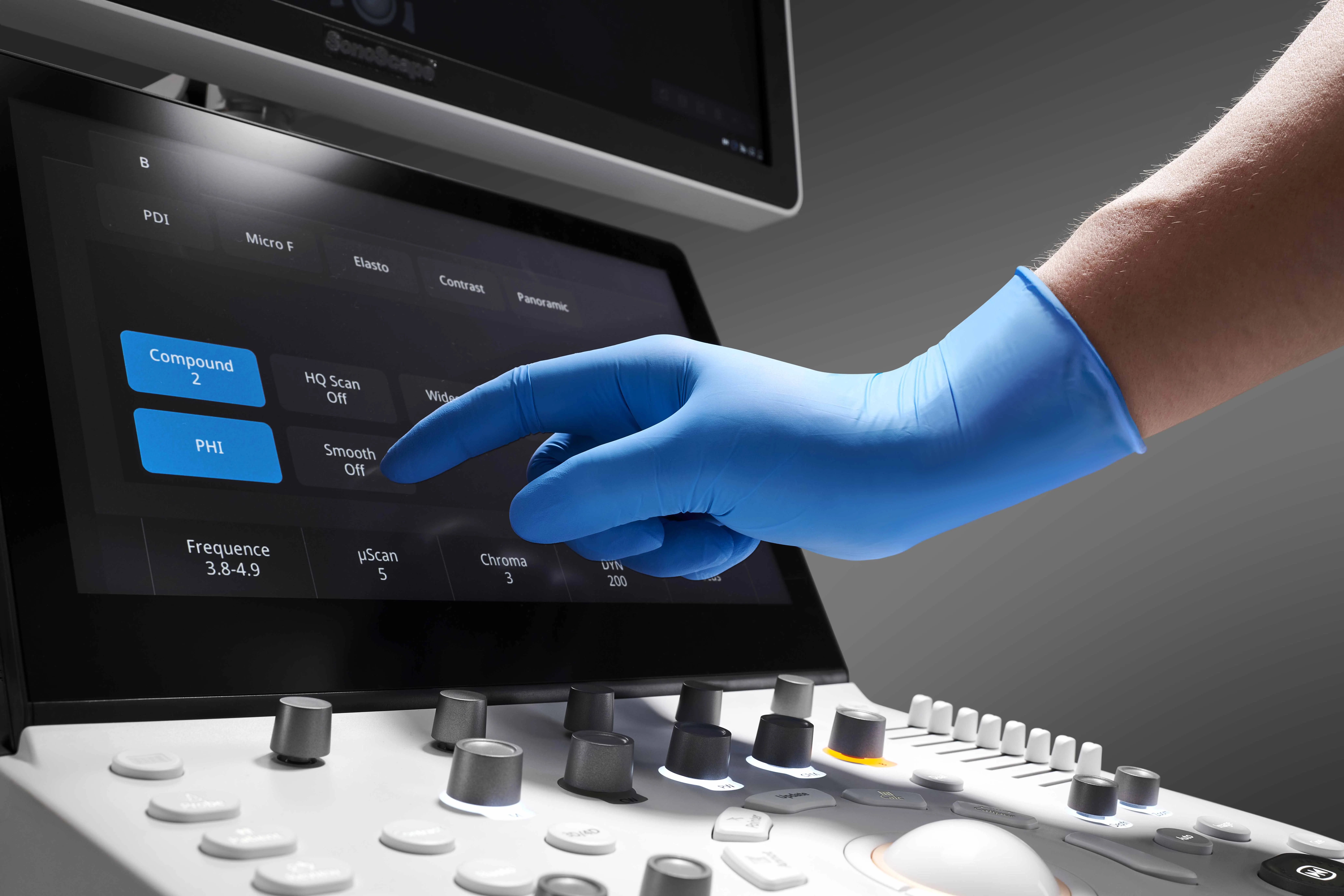 Новейший Ветеринарный ультразвуковой допплер Sonoscape Propet70 Cart с 256 элементами