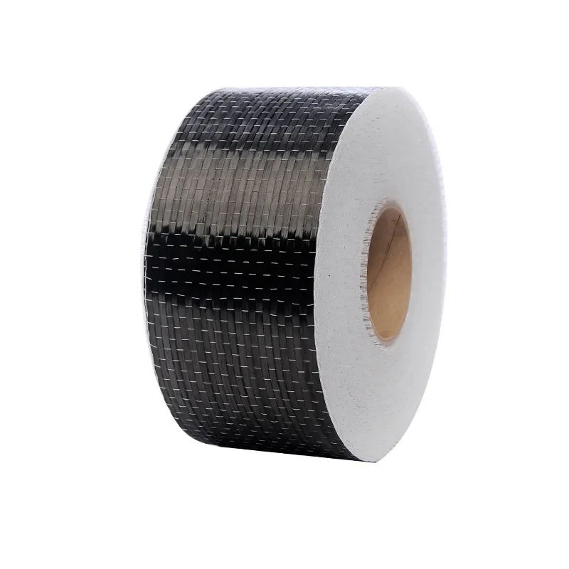 12K 200g 10mm   carbon fiber cloth, construction bridge reinforcement, concrete crack repair