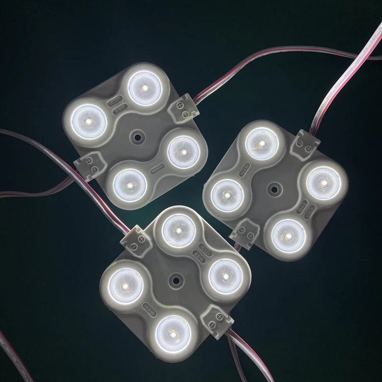 Newest product 4w 400lm 170lens 4leds 12v led module back led lighting module for advertising