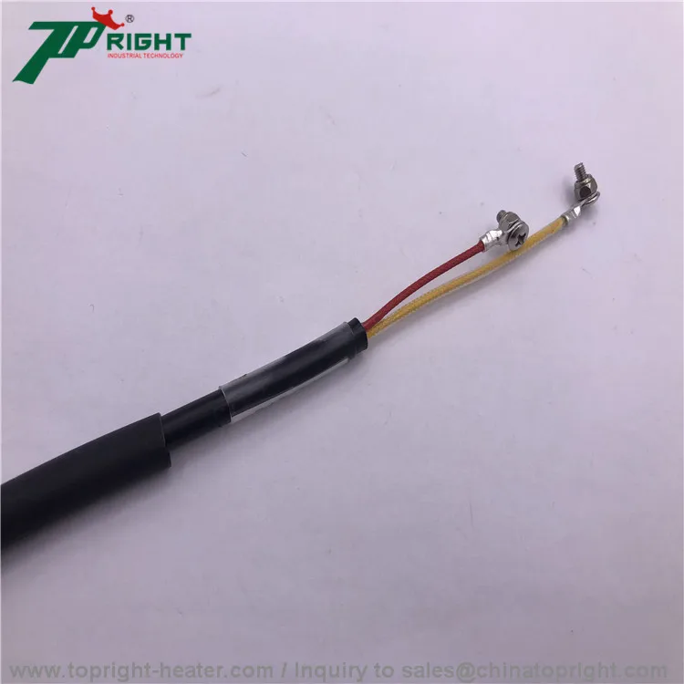 Customized size K type thermocouple temperature sensor in 3*19mm probe and end plug for cars