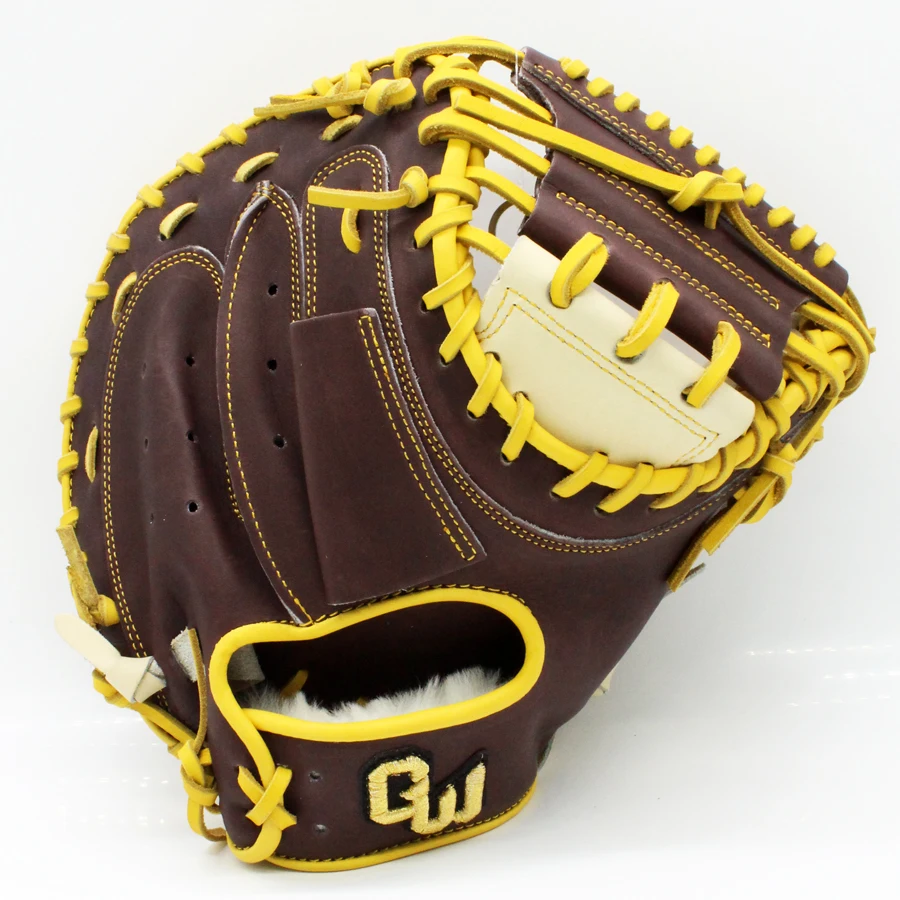 Professional Glove Factory Wholesale Custom Kip Leather Catcher Gloves For Youth Players