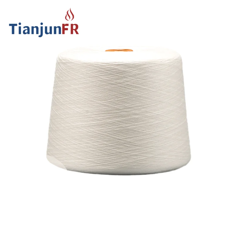 Industrial Strength High Temp Yarn Protex-E Cotton Blend for Flame Retardant Clothing