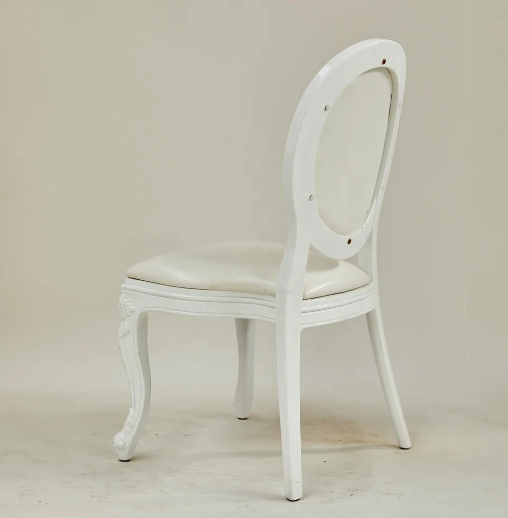White Plastic Wedding Event Banquet Dining Ghost Chair