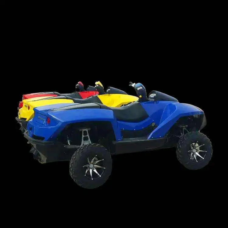 New Design Amphibious Motor Boat High Speed Quad Jet Ski Watercraft With 1 Seats
