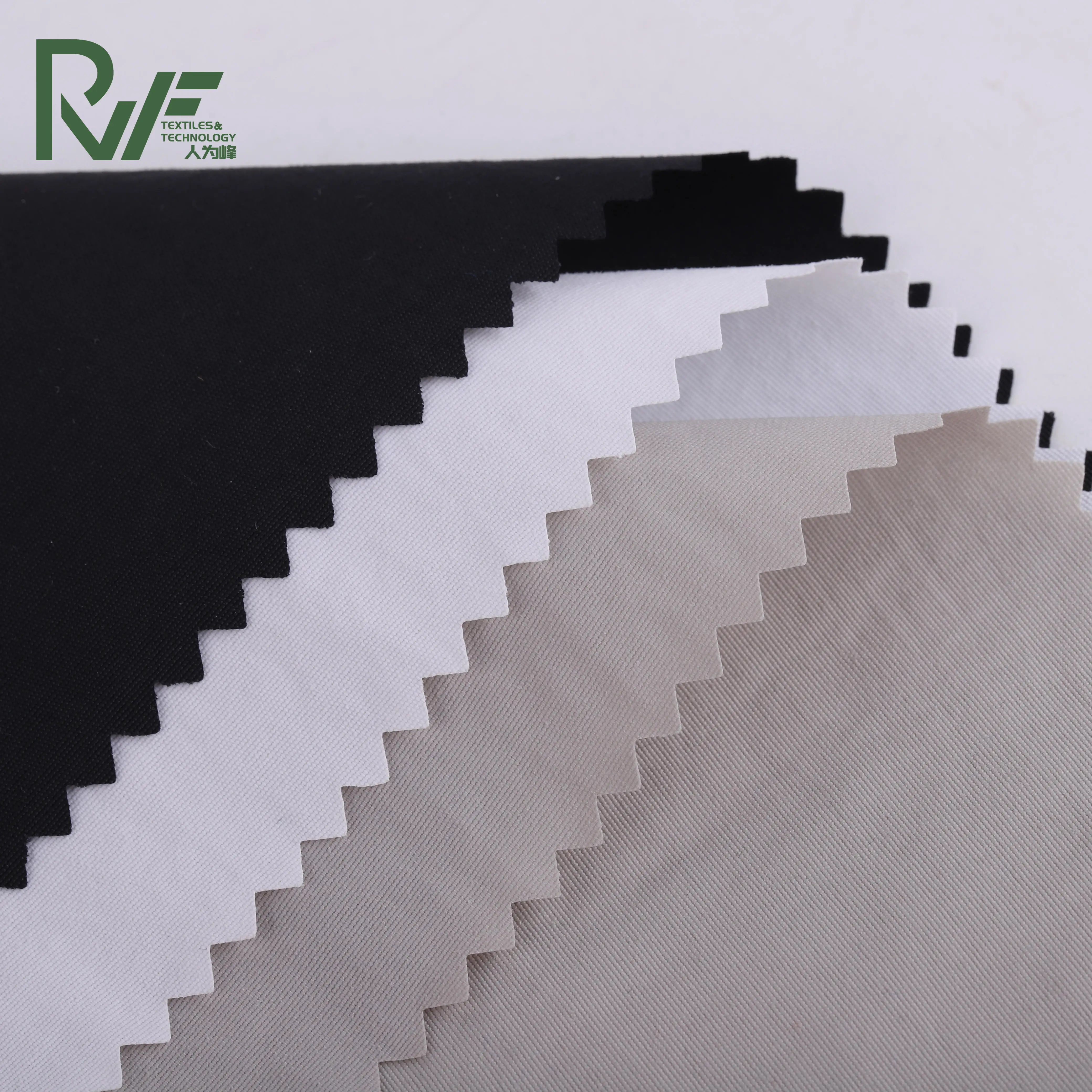 Recycle  Nylon Taslan Fabric PA Coated Waterproof Windproof  For Jacket