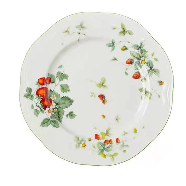 17pcs 29pcs European Luxury Gold Rim Flower Tea Cup Kettle Ceramic Porcelain Fine Bone china Coffee Tea Cup Set