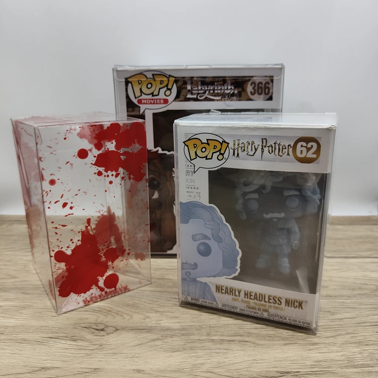 Custom Clear Plastic Pop Funko Packaging Box Protectores Para Funko Pop Protector