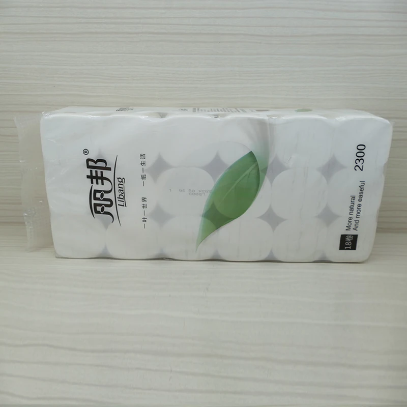 Cheap toilet paper water soluble 2/3/4/5 ply Bathroom Tissue Roll custom soft toilet tissue roll