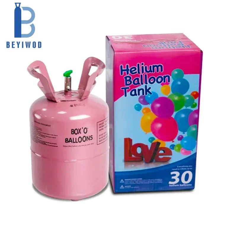 50lb 30lbTank balloons Wholesale Helium Pure Helium Balloons Cylinder 13.4l 22.4l