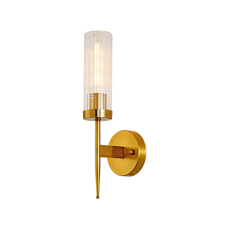 Iron Gold Glass Various Styles Of Small Pendant Lamp Wall Lamp E27 Wall Light For Bedside Bedroom Hotel Living Room