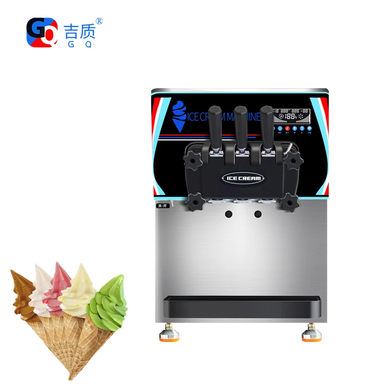 GQ-6618CTB 3 flavor automatic portable ice cream sealing mix  stick packing machine maker