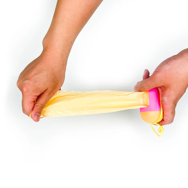 Hot sale eco friendly corn starch private label dog poop bag