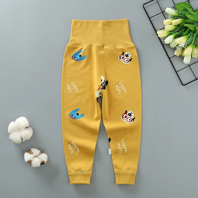 
high waist pants for infants and young children can open 0-5 years old baby 