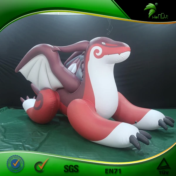 Squeaky Inflatable Zenith Dragon Ride on Inflatable Pool Toy Animal Sexy Inflatable Dragon