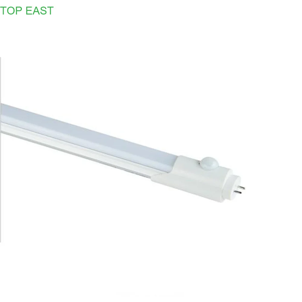 2024 New Design T8 PIR sensor LED tube 1200mm 18W 9W 15W 22W with motion sensor