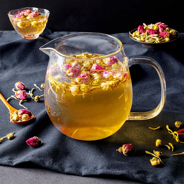 Wholesale Natural Anti-acne Tea  Dried Rose Flower Tea Flavor Tea
