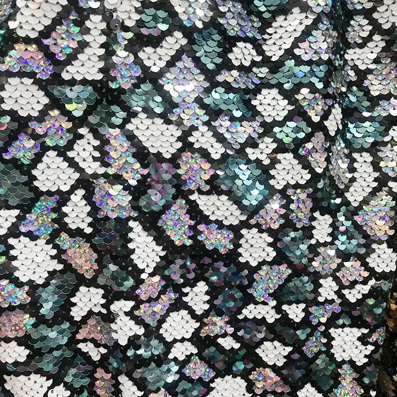 glitter colors dress fabric glitter fashion custom welcome tela de lentejuelas fabric with sequins reversible sequin fabric