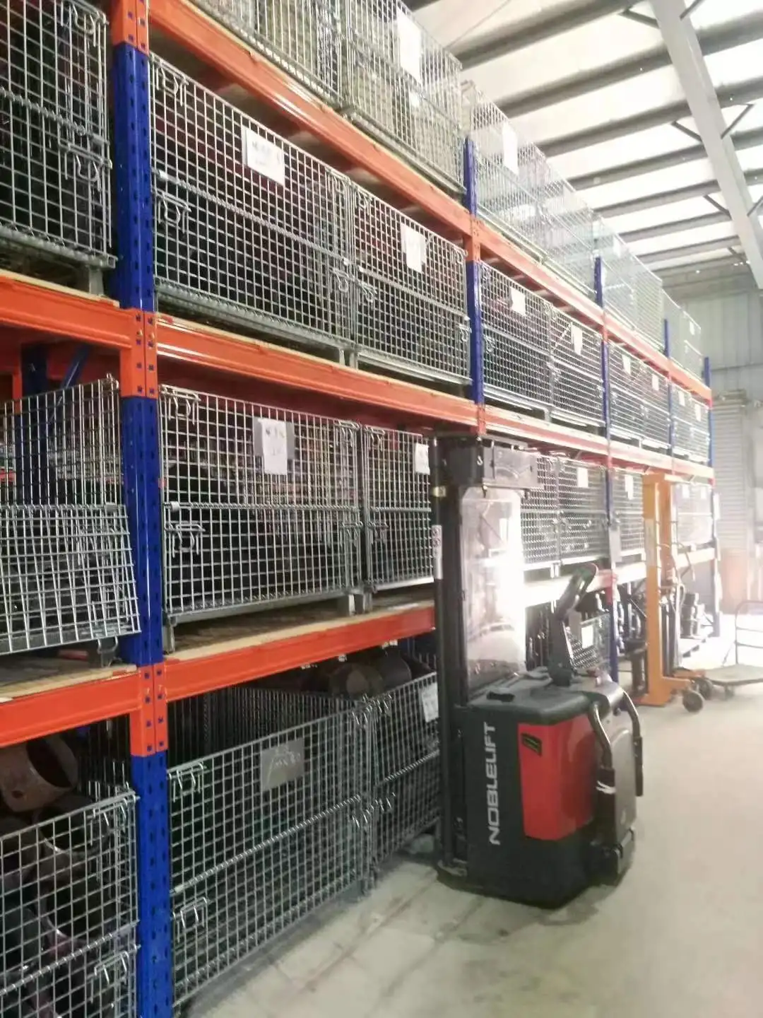 Wire Pallet Container Wire Mesh Cage Heavy Duty Scale metal storage container