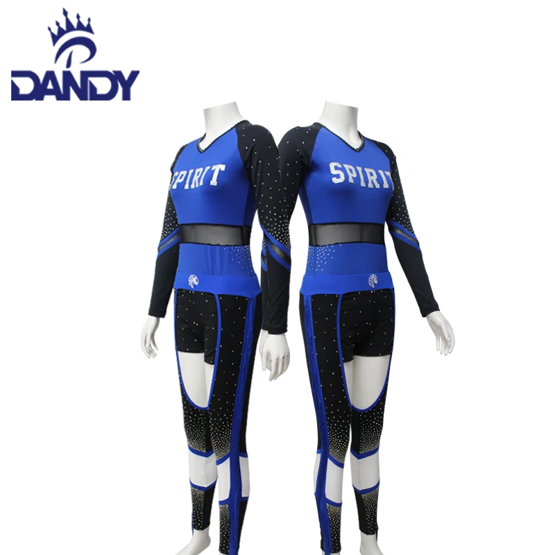 New Trend Style Custom Breathable Sublimation Cheerleading Uniforms Unisex Competition Cheer uniforms
