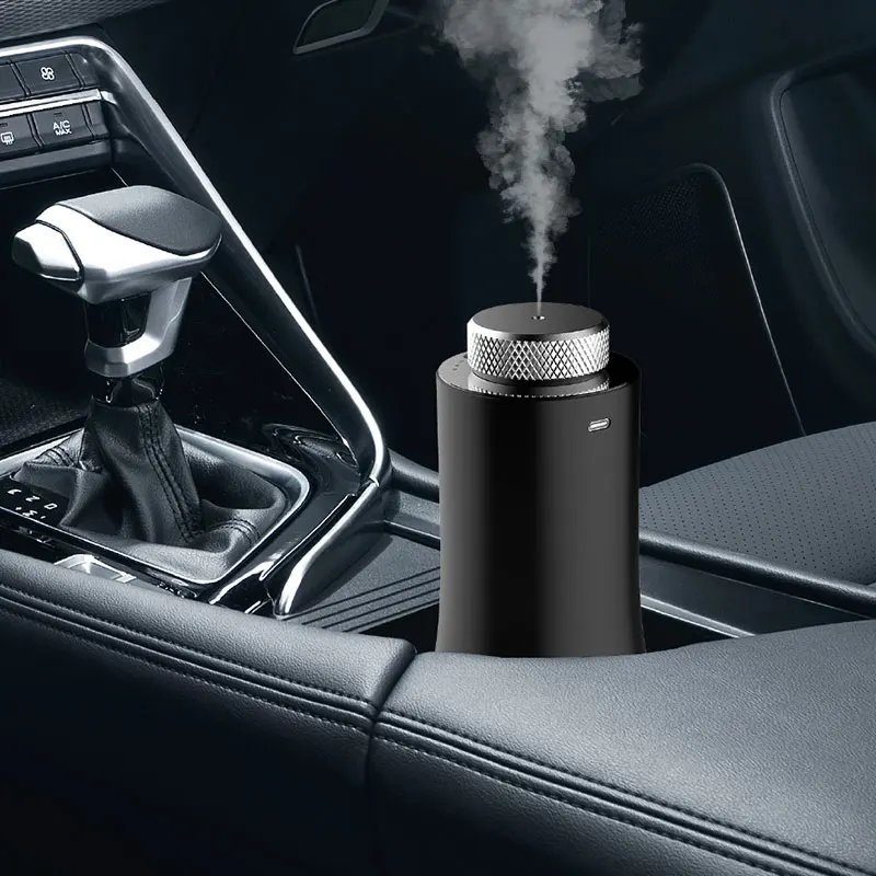 Hot Sale Rechargeable Mini Portable Usb Small Car Aroma Diffuser Low Noise Air Perfume Essential Oil Diffuser For Home Bedroom