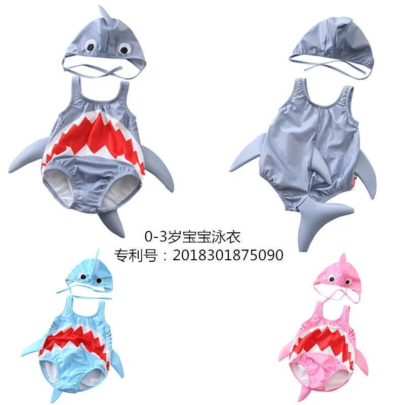 Купальные костюмы для детей 1- 5 лет, Цельный купальник для мальчиков и девочек, детский купальник