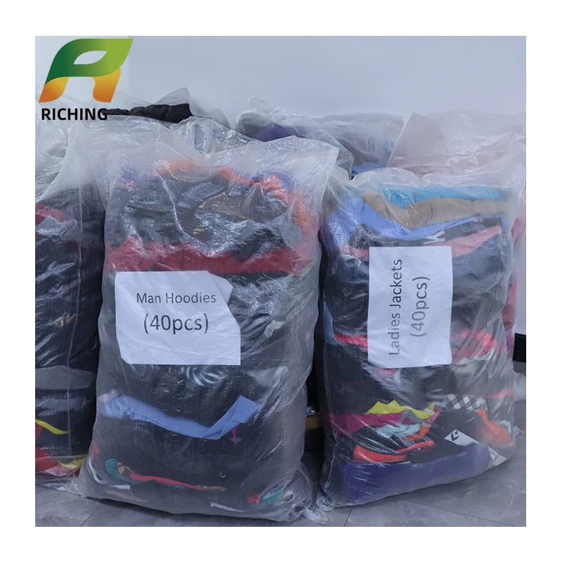 Use Second Hand Clothes Bales From Uk 45kg-50kg Brand First Class Wholesale Used Clothing