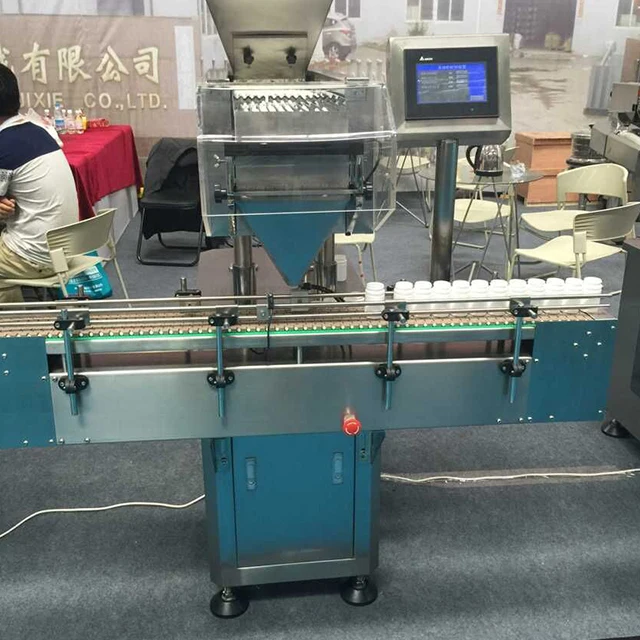 Chewing Gum Capsule Tablet Counting Filling Machine Counting Bottling Machine Pill Counting Packing Electrical Capsule Machine