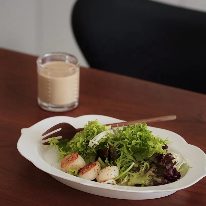 
 Блюдо для рыбы в скандинавском стиле, керамическая обеденная тарелка, в наличии, Прямая продажа с завода  