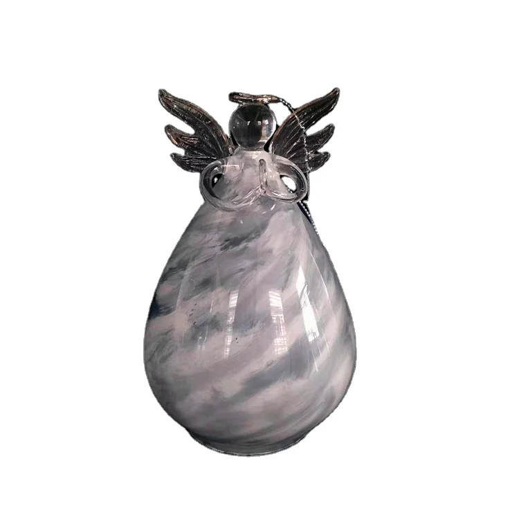 Wholesale Christmas decoration Blowed glass ornament Angel