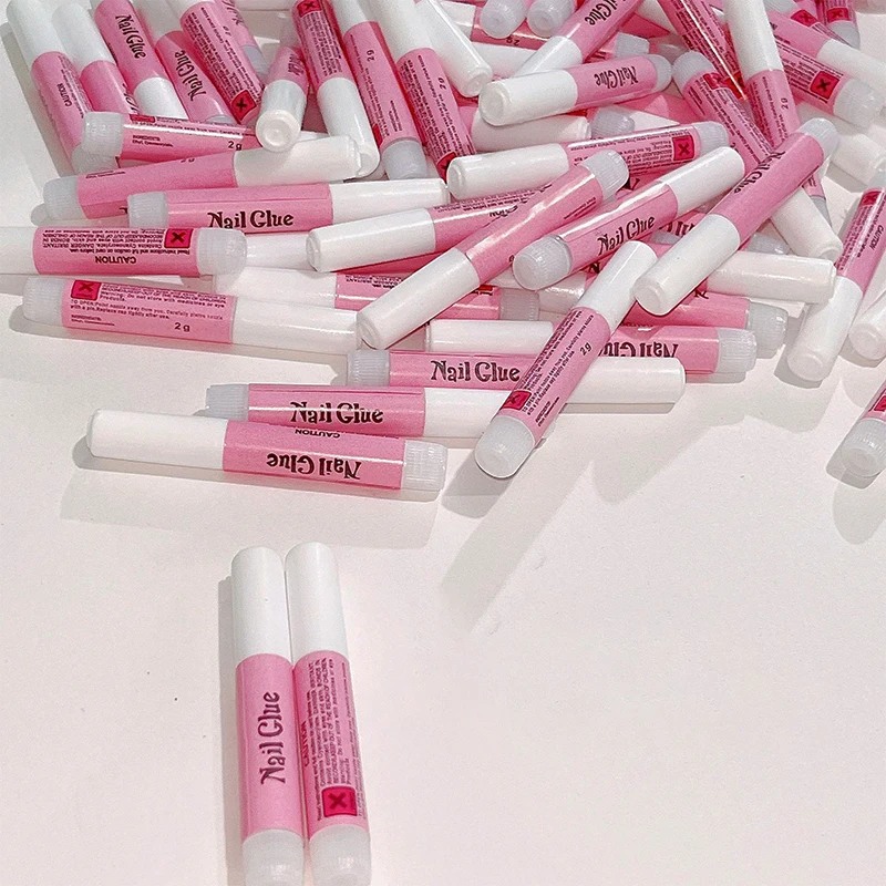 Wholesale High Quality Wholesale Cheap 2g 3g Nail Glue Mini Professional Oem Beauty Nail False Art Decoration Tips Nail Glue