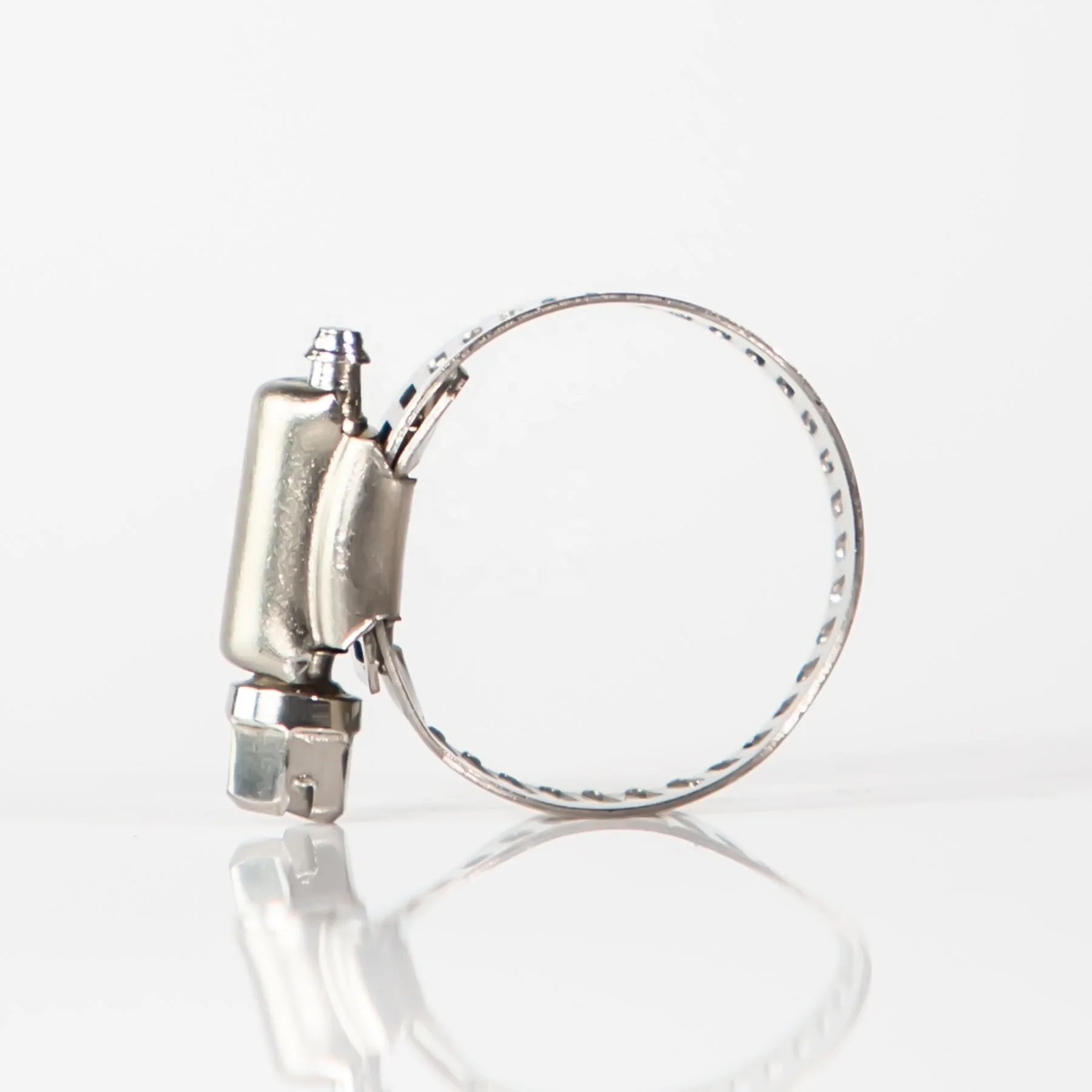 12.7mm 201 American stainless steel types car hose clamp 16-25mm 19-29mm 22-32mm 25-38mm 32-44mm 35-51mm 38-57mm 44-64mm  51-70m