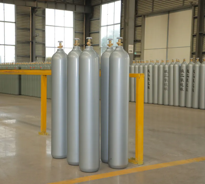 High pressure 40L co2 cylinder 40l balloon helium gas cylinder