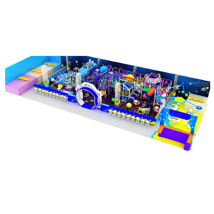 Custom Children playroom soft play center equipment set commercial indoor kids playground