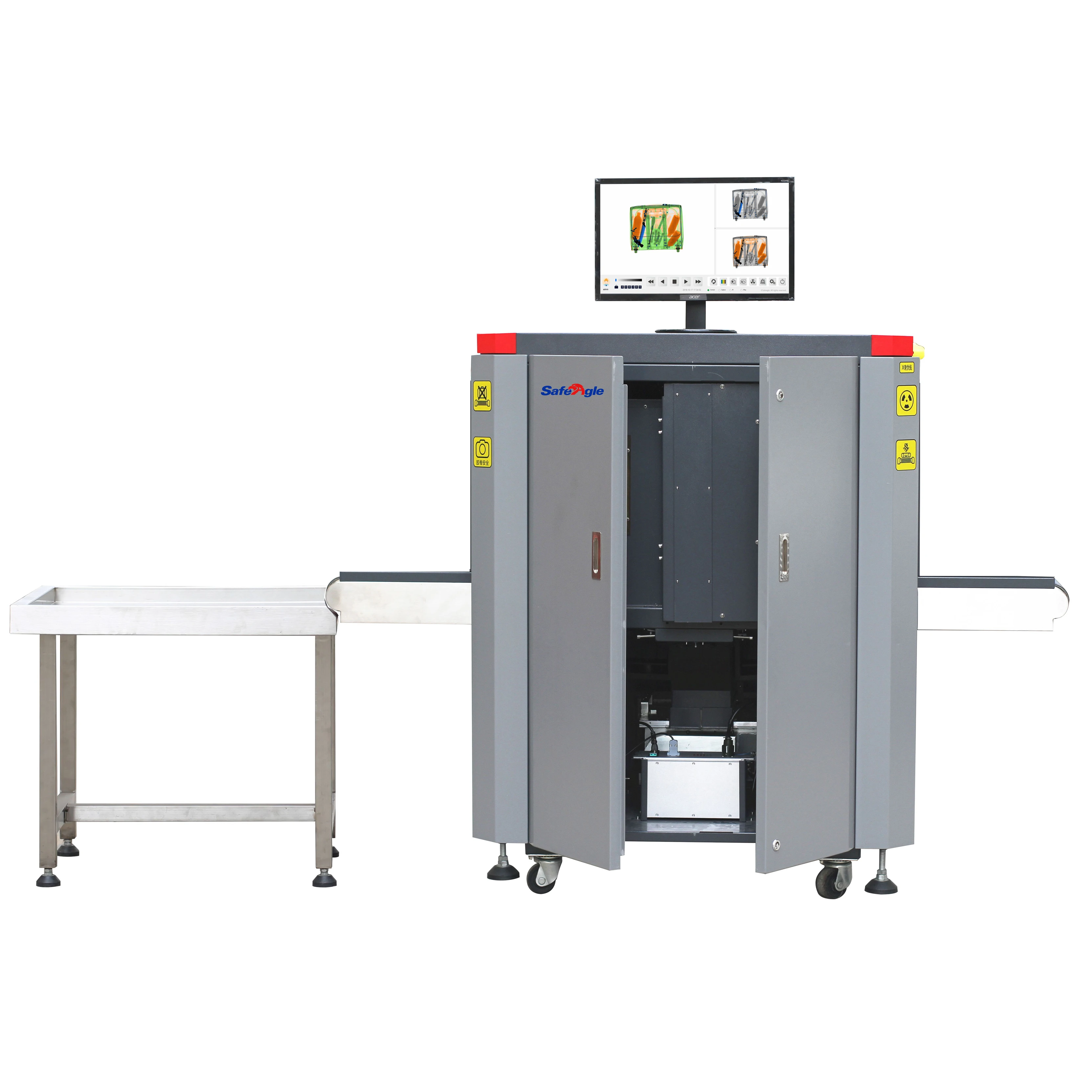 Safeagle Inspection Scanning Machine X Ray Baggage Scanner Price with Explosive Narcotic Alert