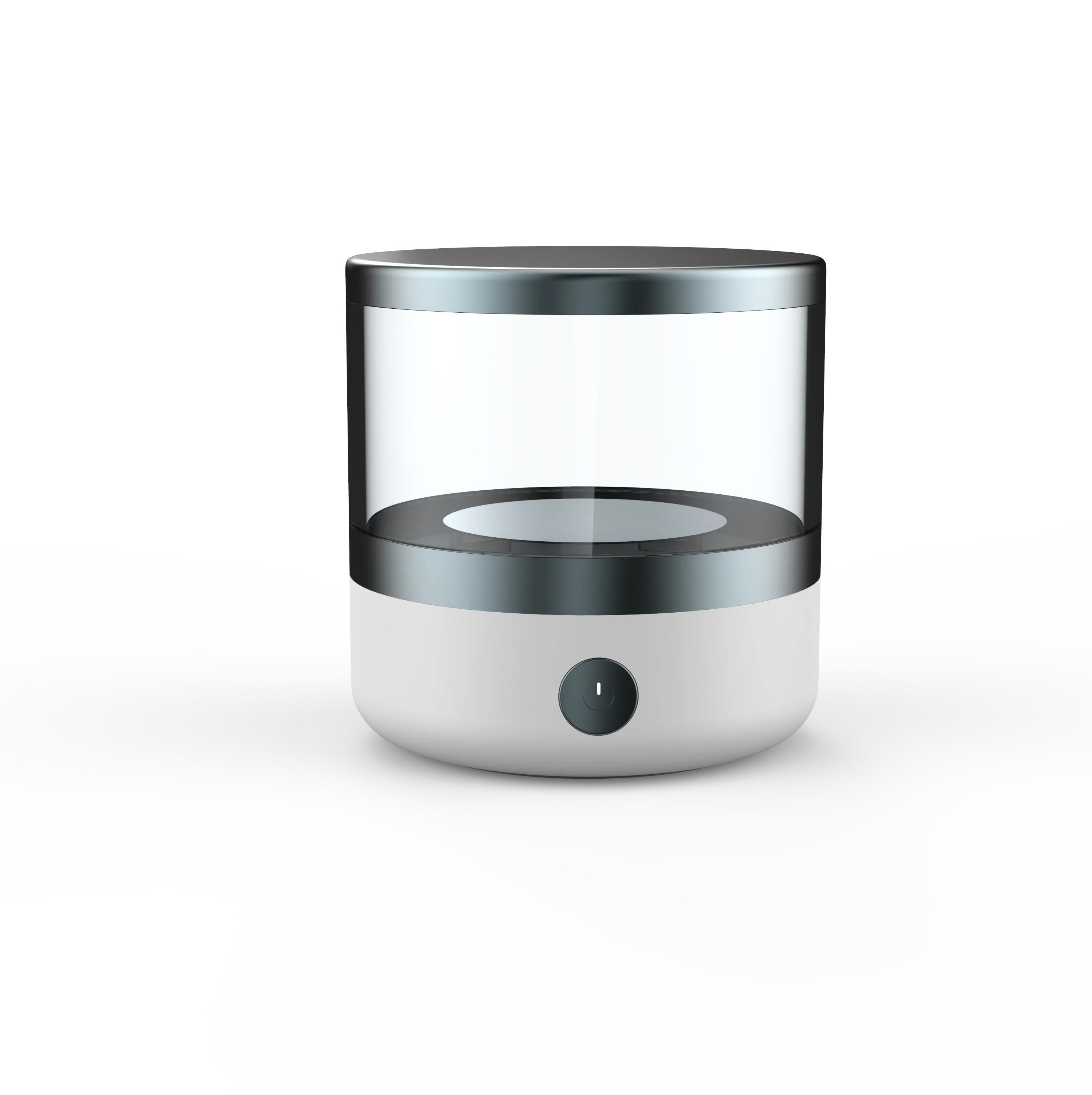 2024 New style Innovative ID Design Transparent Cylinder Ultrasonic Cleaning Jewelry  False Teeth Ultrasonic Denture Cleaner