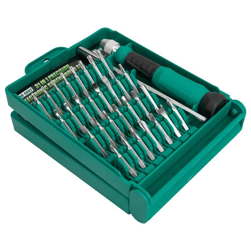 SD-9802 31 IN 1 Precision Electronic Screwdriver Set for electronics factory assembly and 5G network networking tools