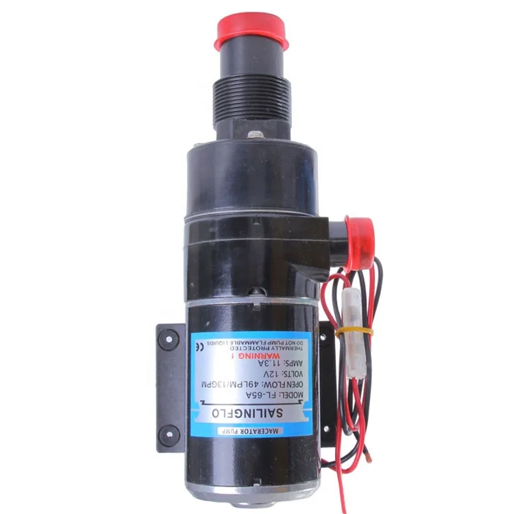 SAILINGFLO FL-65A 49LPM DC-12V  High Flow Waste Sewage Pump for RV