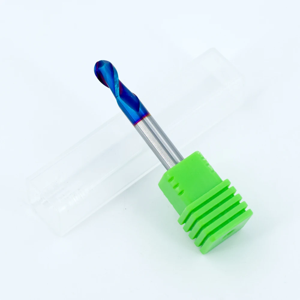 65HRC 2 зуба D4 D6 D8 D10 D12 ЧПУ 4 зубчатый шариковый круглый концевой фреза