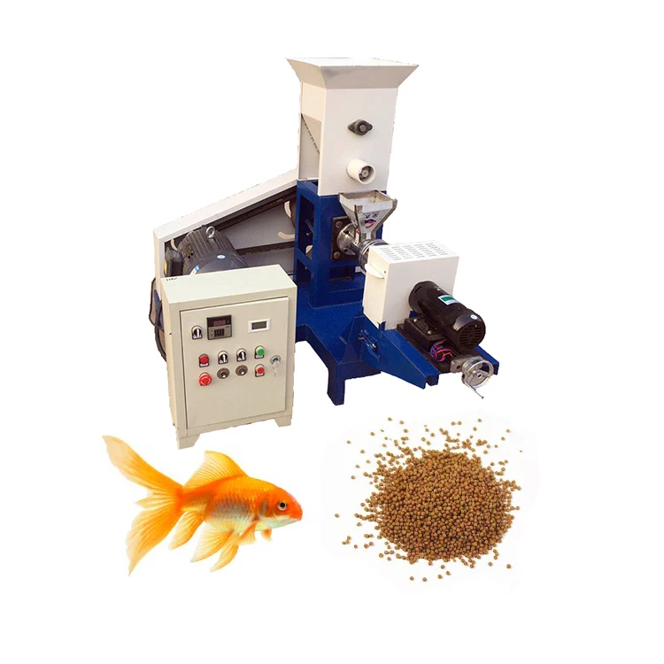 floating pellet feed granule making machine for salmon fish food